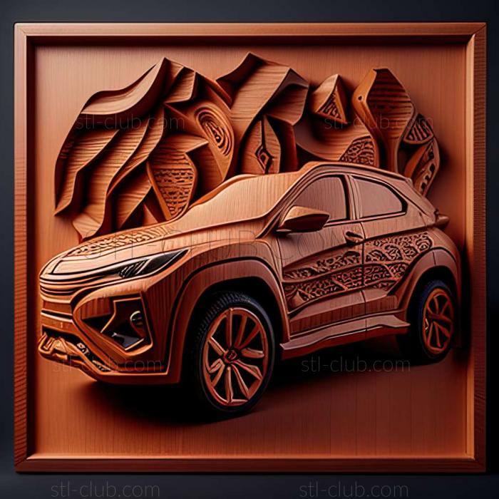 3D model Mitsubishi Eclipse Cross (STL)